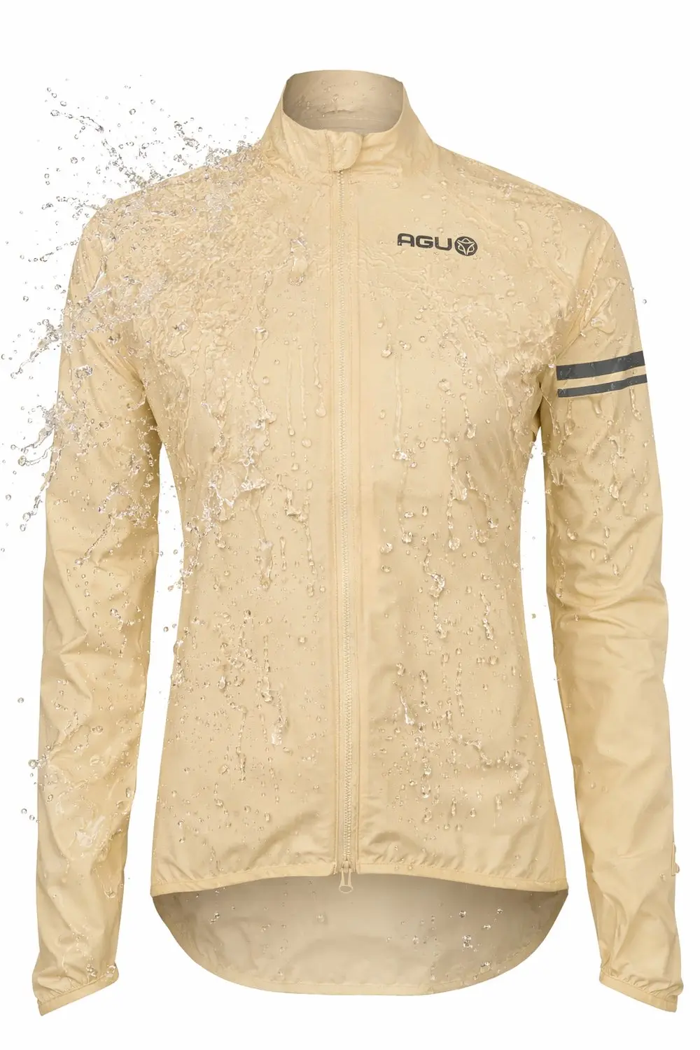 AGU Essential Regenjas Dames Beige M - afbeelding 2 van 6