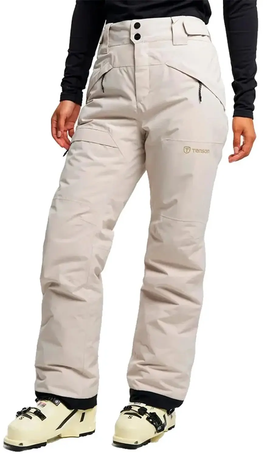 Tenson Niseko Broek Beige M Vrouw