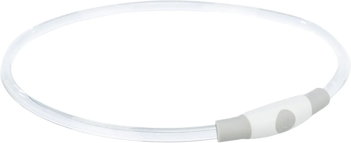 Trixie Halsband USB Flash Light Oplaadbaar - Blauw