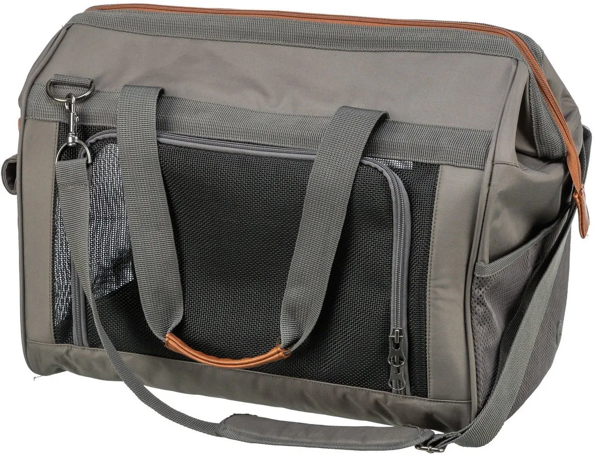 Trixie Hondentas Finlay - Zwart/Grijs 43x26x32cm