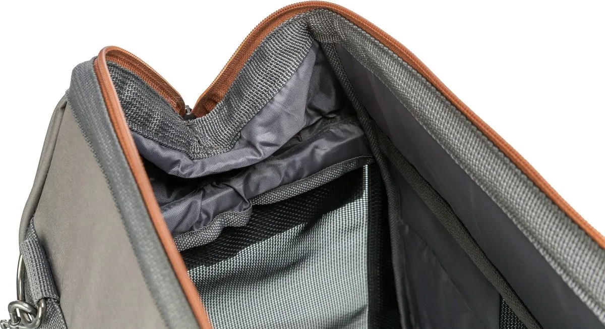 Trixie Hondentas Finlay - Zwart/Grijs 43x26x32cm - afbeelding 6 van 6