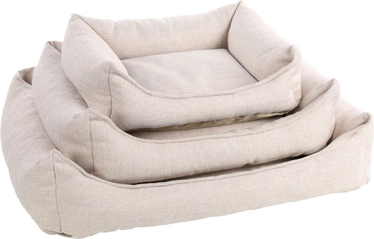 Flamingo Baldar Orthopedisch Hondenbed M - 65x50cm - Beige