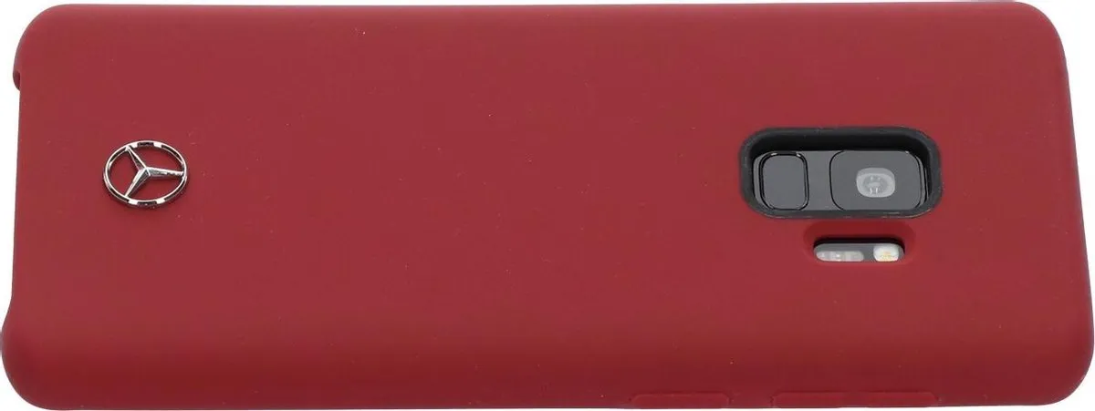 Mercedes-Benz Galaxy S9 Hoesje - Rood - Soft Touch - afbeelding 6 van 6
