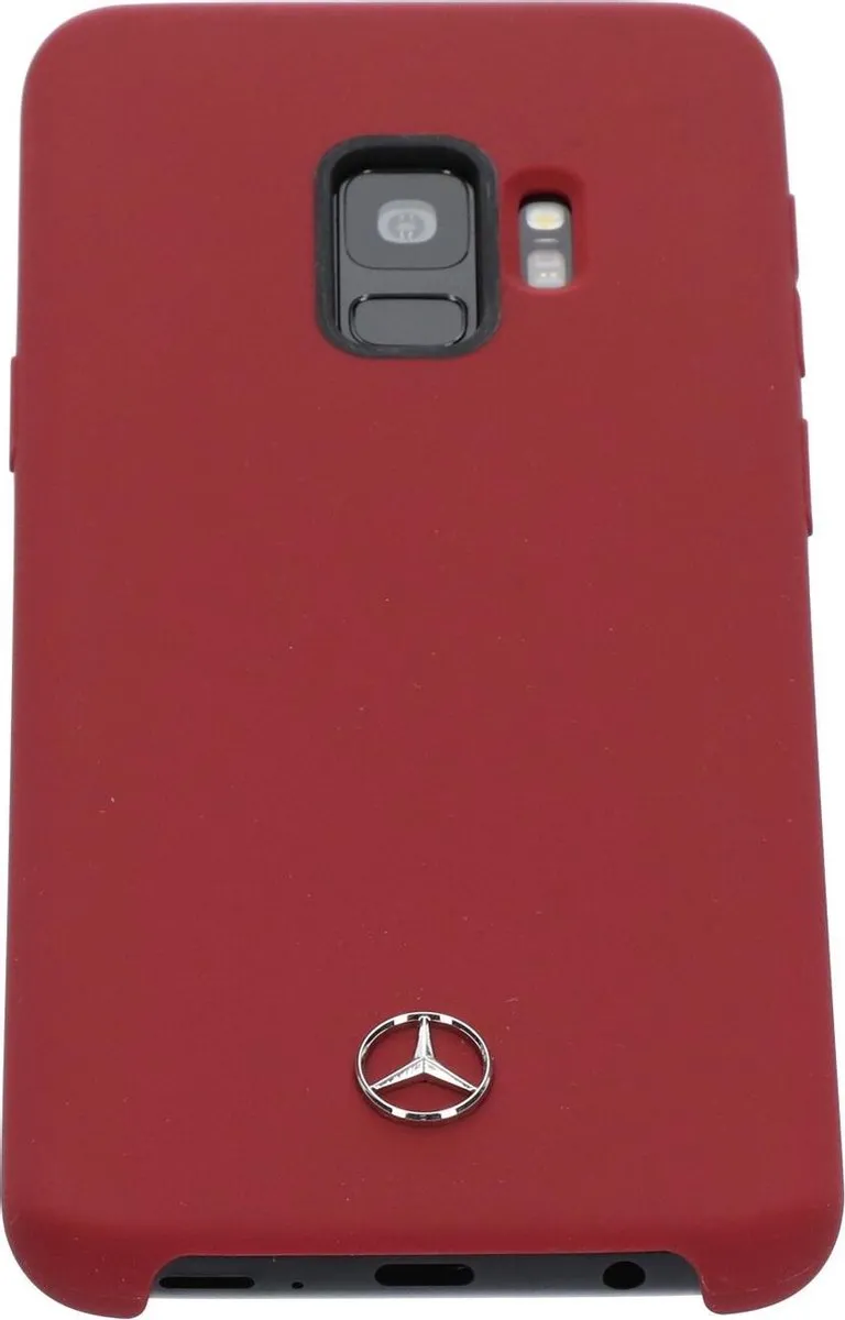 Mercedes-Benz Galaxy S9 Hoesje - Rood - Soft Touch