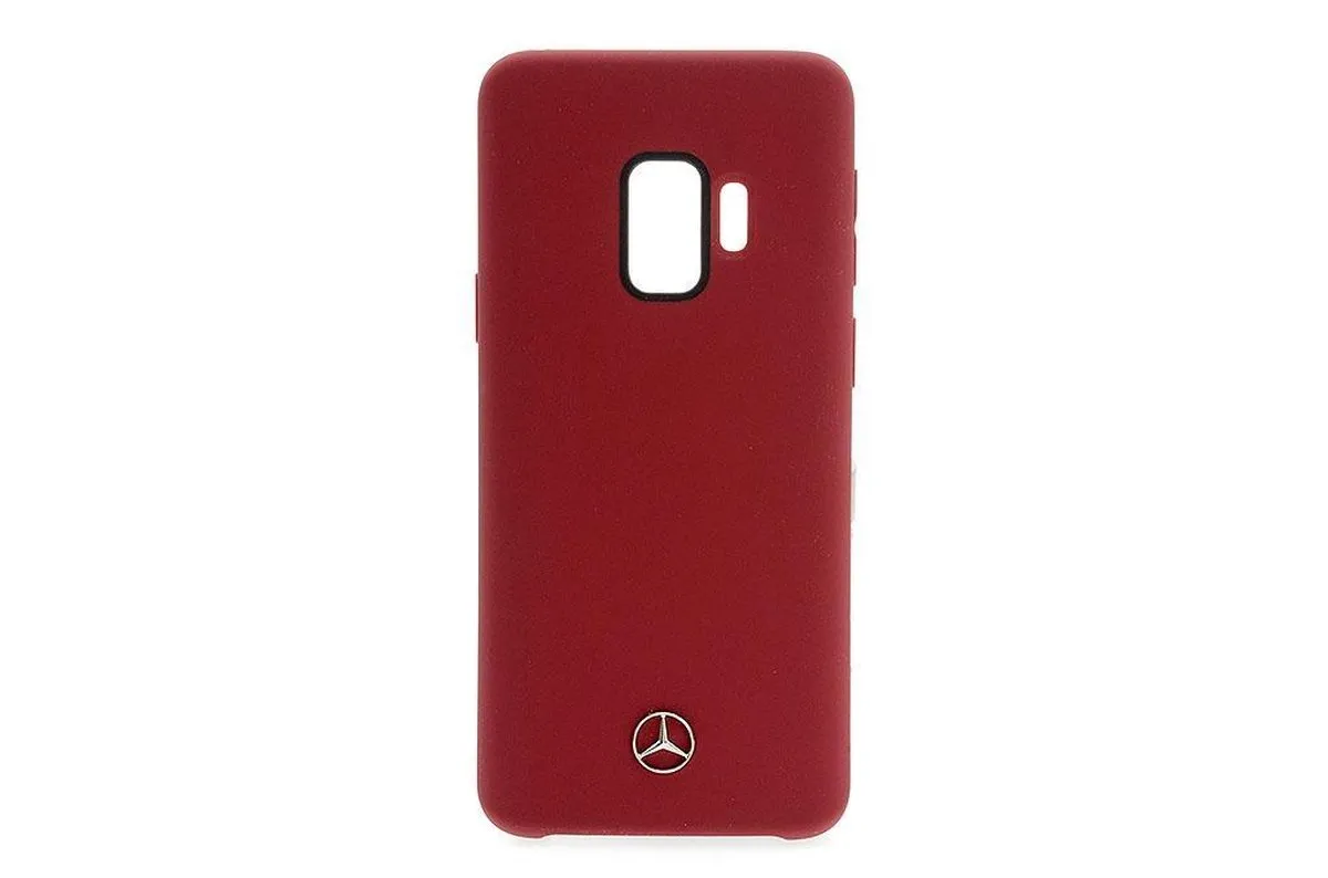 Mercedes-Benz Galaxy S9 Hoesje - Rood - Soft Touch