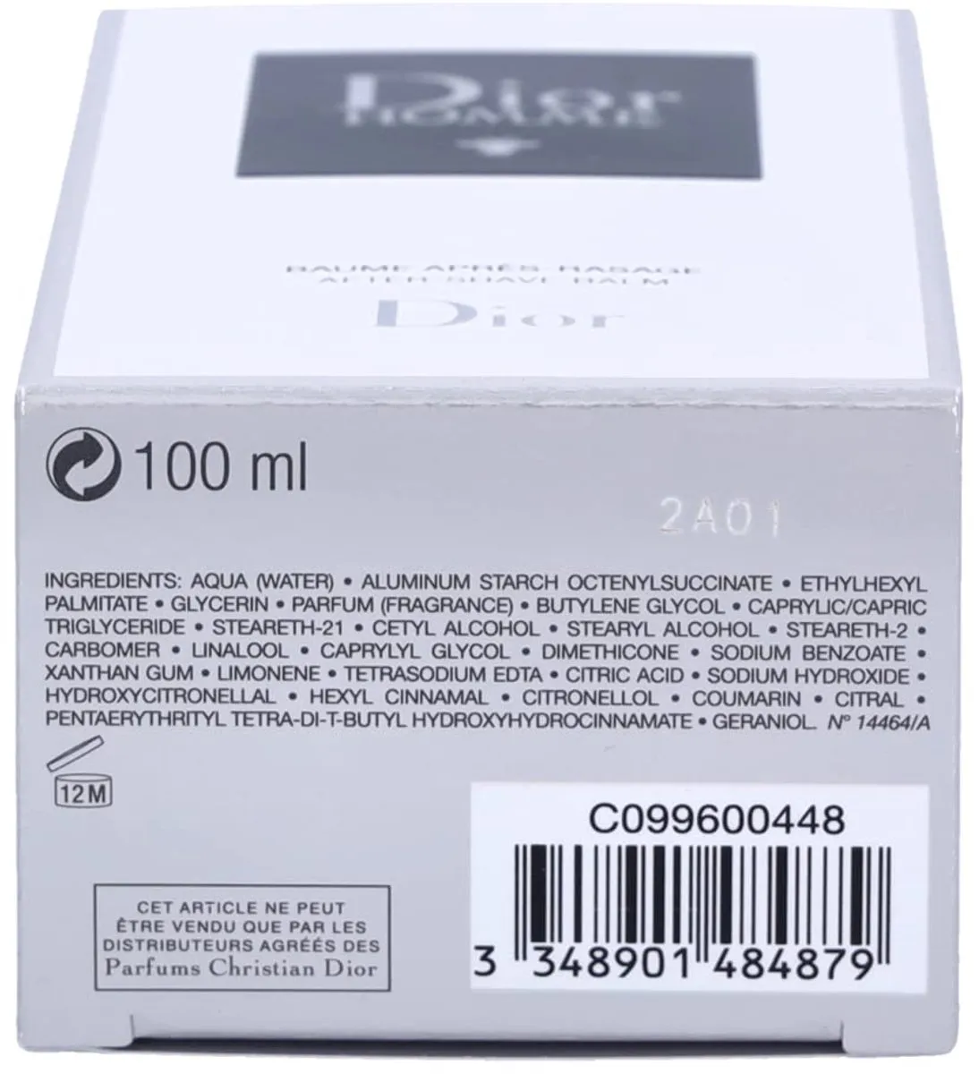 Dior Homme Aftershave Balm 100ml - afbeelding 6 van 6