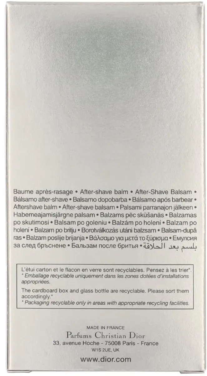 Dior Homme Aftershave Balm 100ml