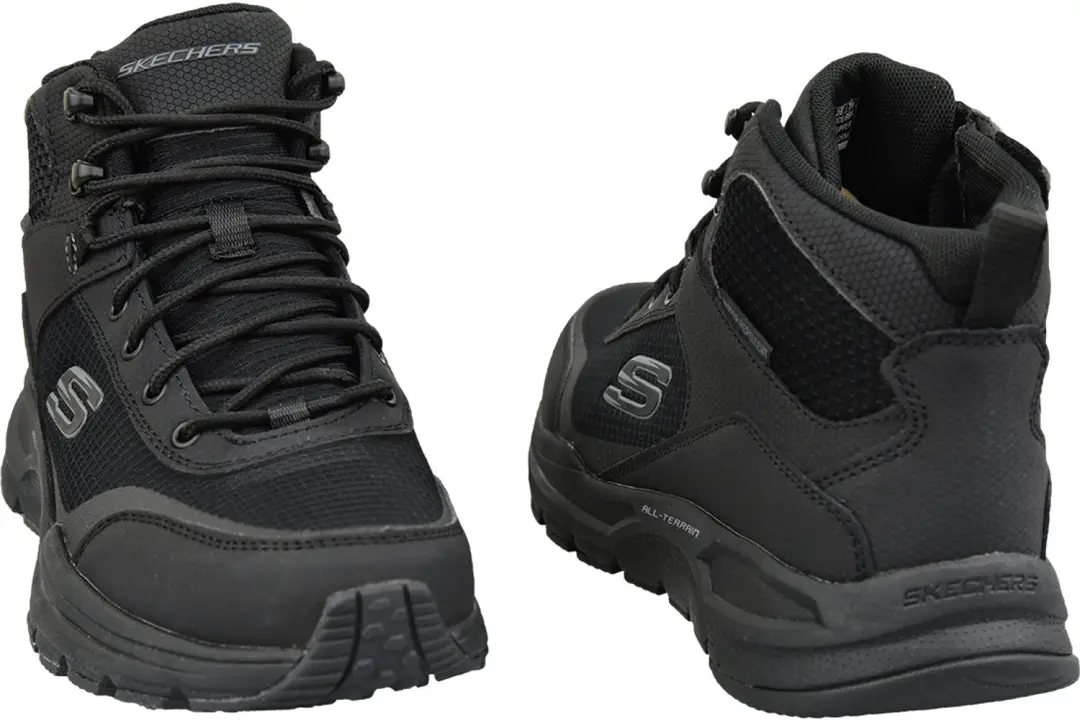 Skechers Escape Plan 2.0 Woodrock Trekkingschoenen 46 - Zwart - afbeelding 6 van 6