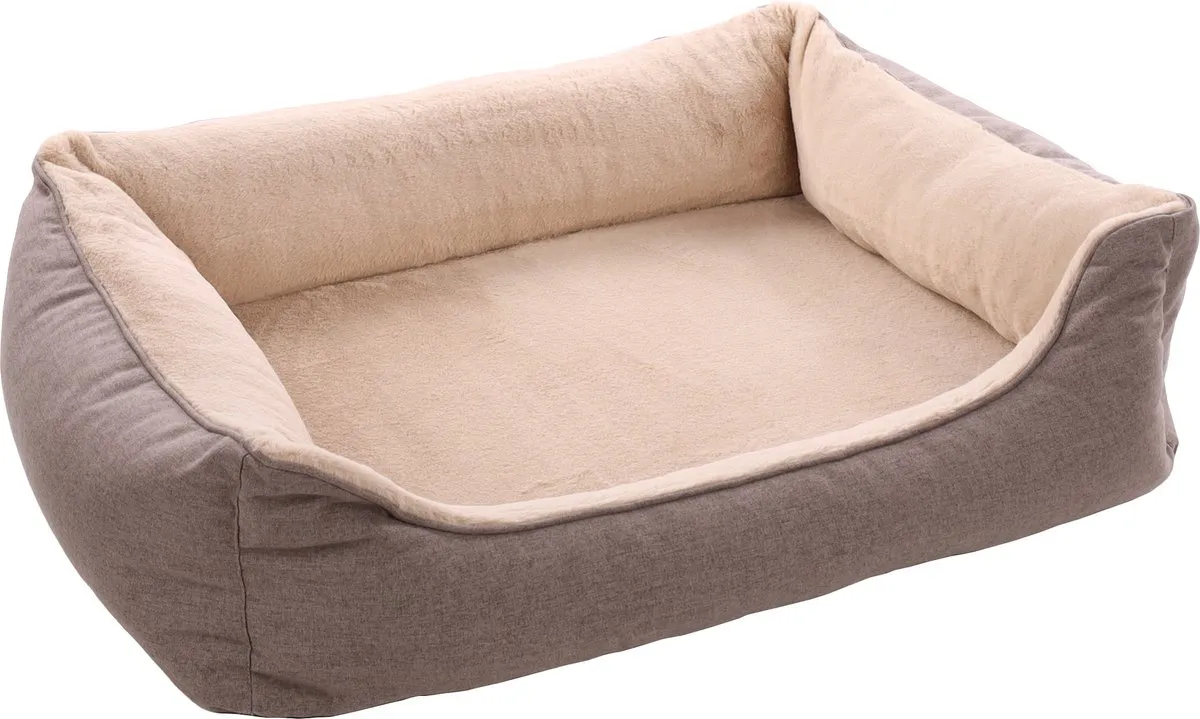 Flamingo Esmo Mand Honden Rechthoekig Beige 100x80x25cm