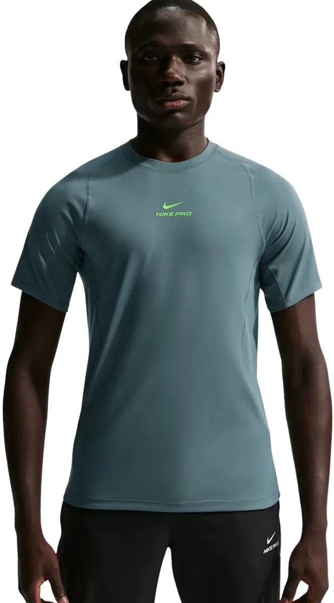 Nike Pro Sportshirt heren Blauw L