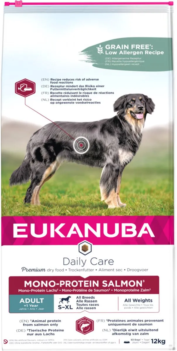 Eukanuba Adult All Breeds Zalm Hondenvoer 2.3kg