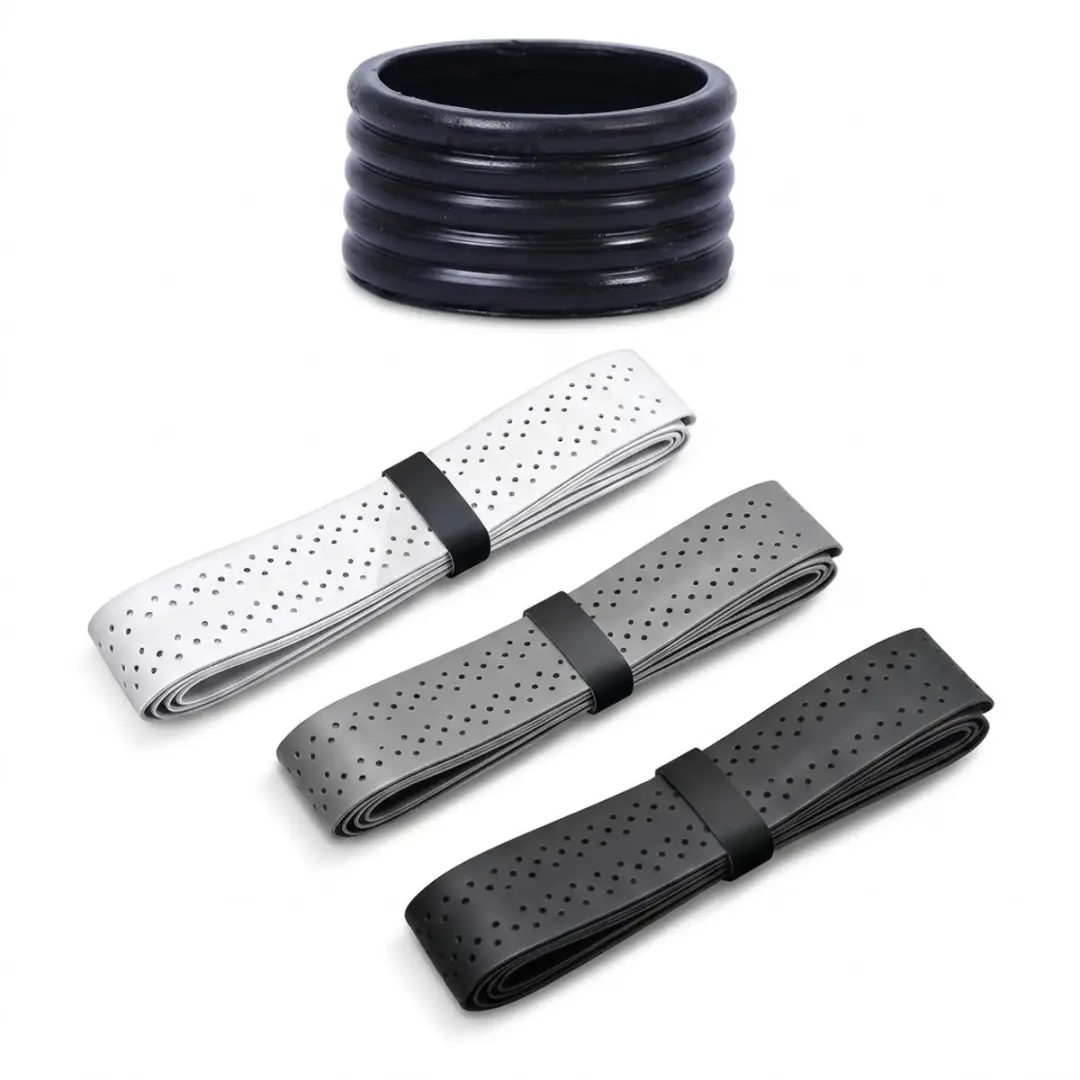 Padel grips zwart wit grijs voor dames en heren