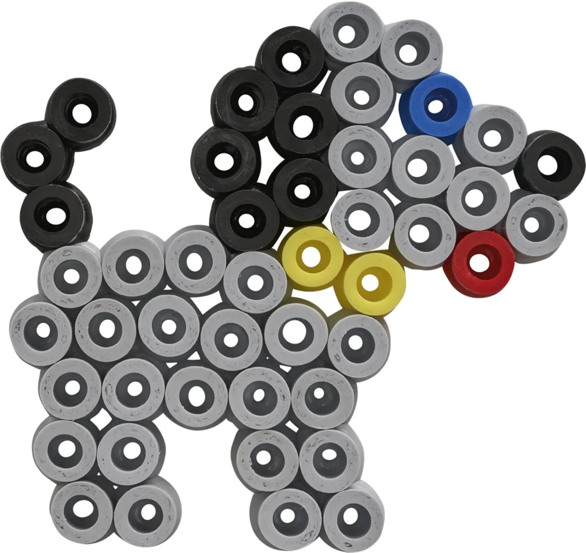 Hama Emmer met 3000 Kralen Blauw - 10 Kleuren