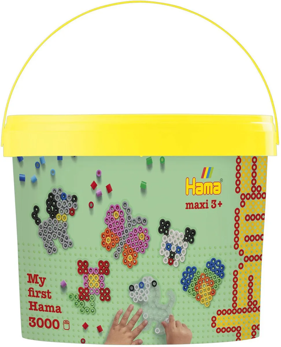 Hama Emmer met 3000 Kralen Blauw
