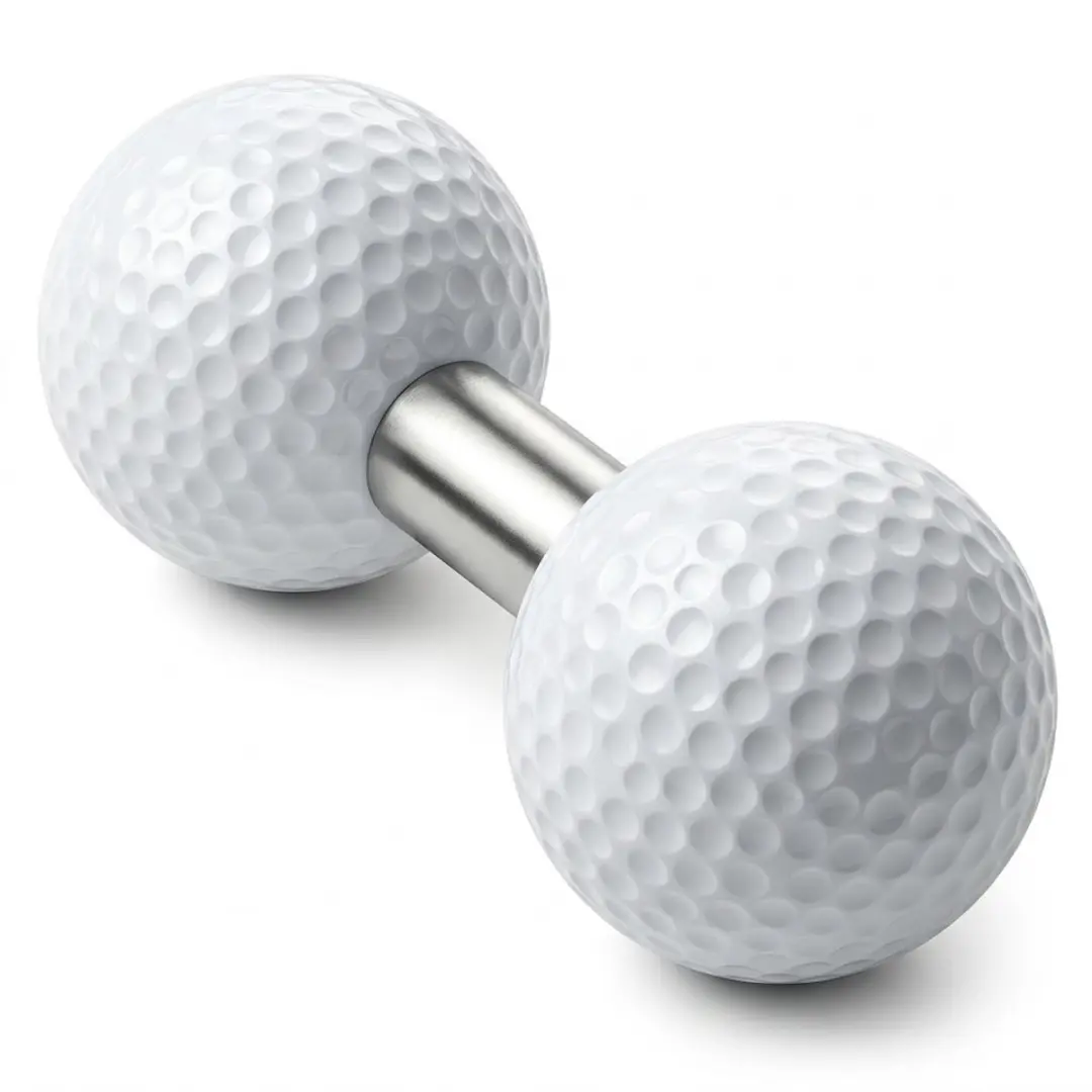 Witte balans putt oefenbal voor heren en dames