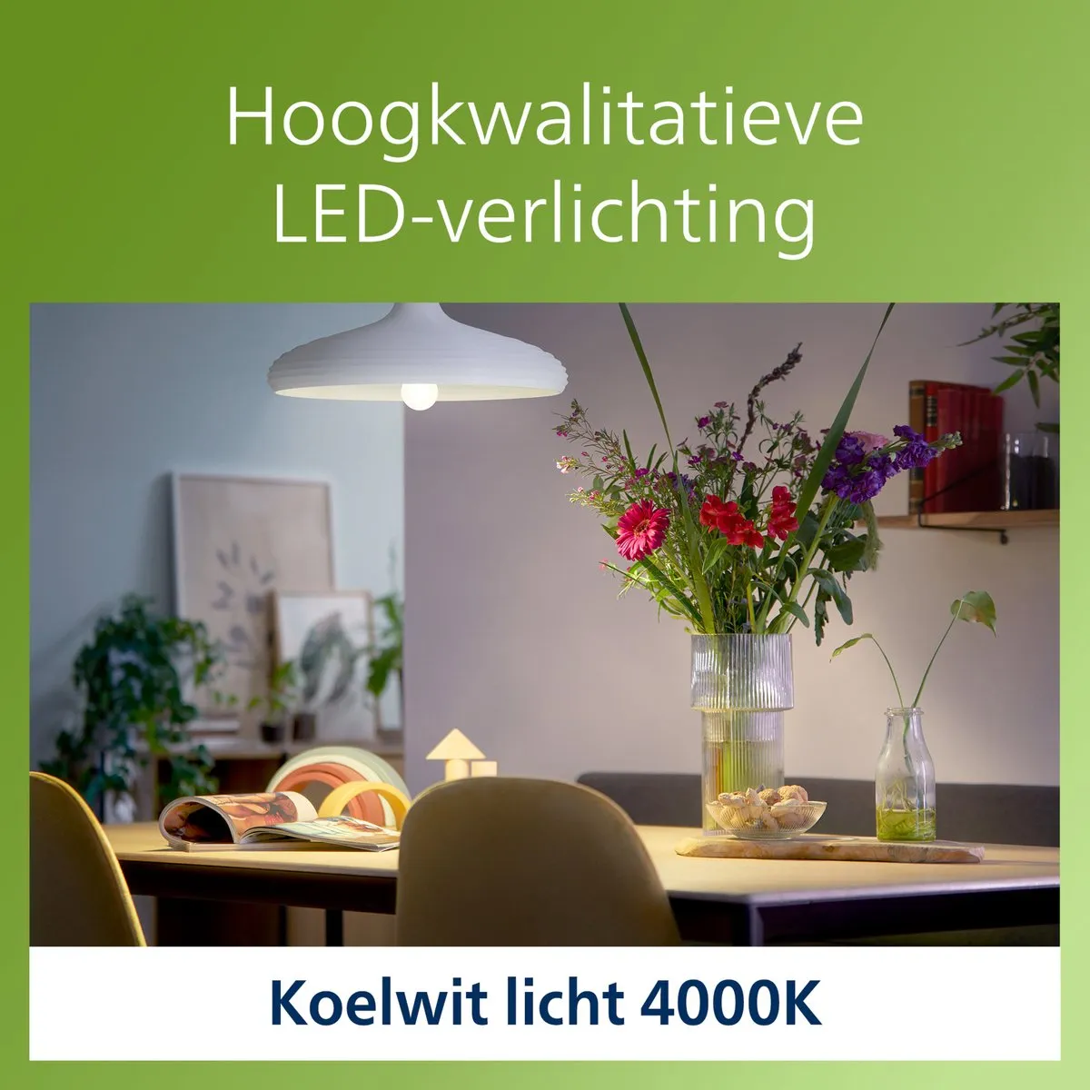 Philips Ultra Efficient LED Lamp Mat 2.3W E27 - 4000K Koelwit