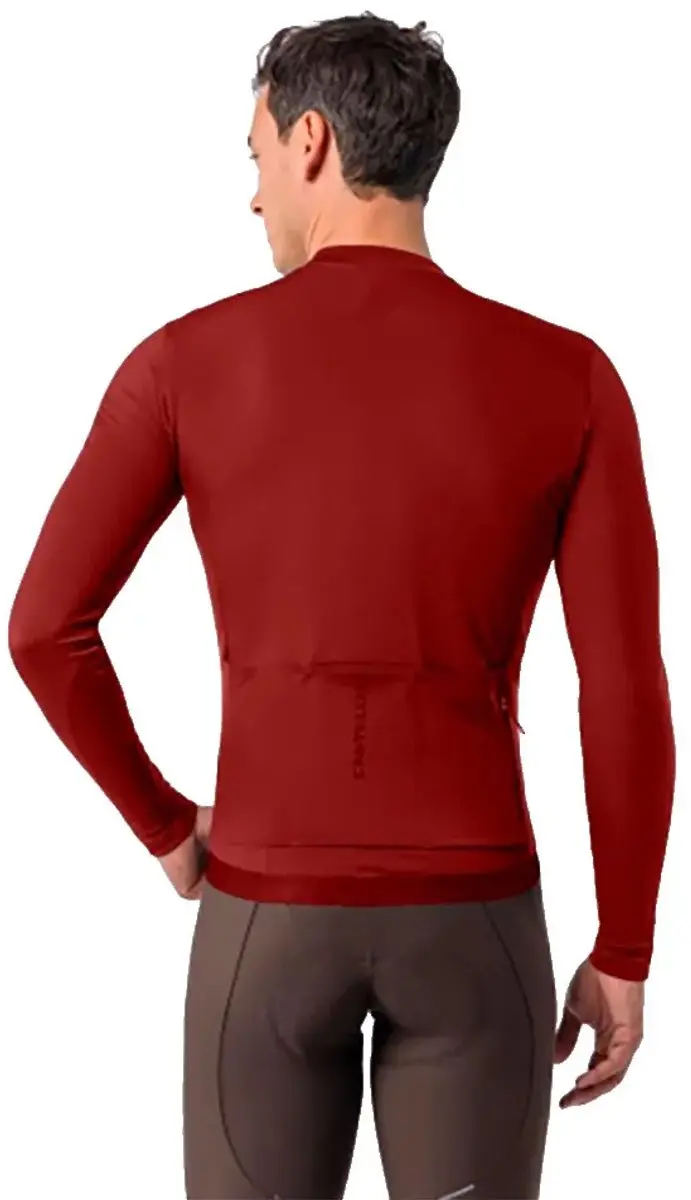 Castelli Espresso Thermal 2 Wielertrui - Rood M - afbeelding 2 van 2
