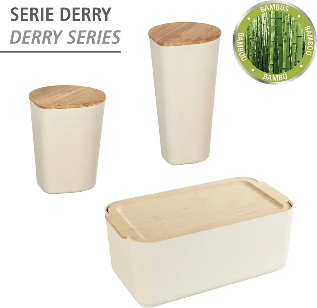 Wenko Derry Opbergpot 750ml - Beige - afbeelding 4 van 6