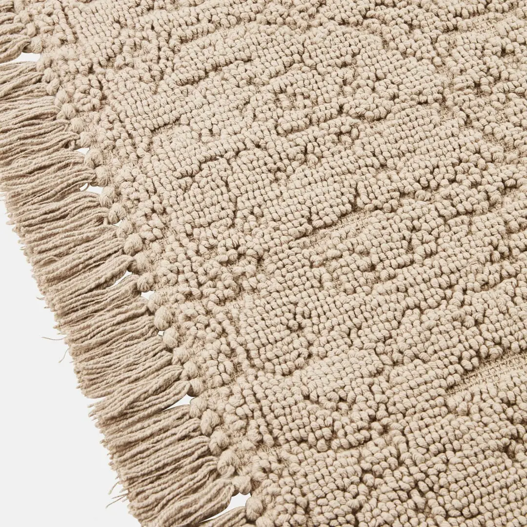 Loberon Nevori Badmat - Taupe - afbeelding 5 van 6