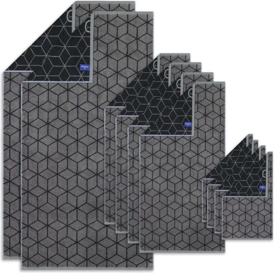 Villeroy & Boch Handdoek Carré Een maat, 50x100 Set van 10, Set van 1 - afbeelding 3 van 3