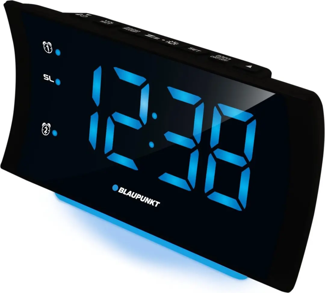 Blaupunkt CR80USB Digitale Wekker - Zwart - afbeelding 2 van 4