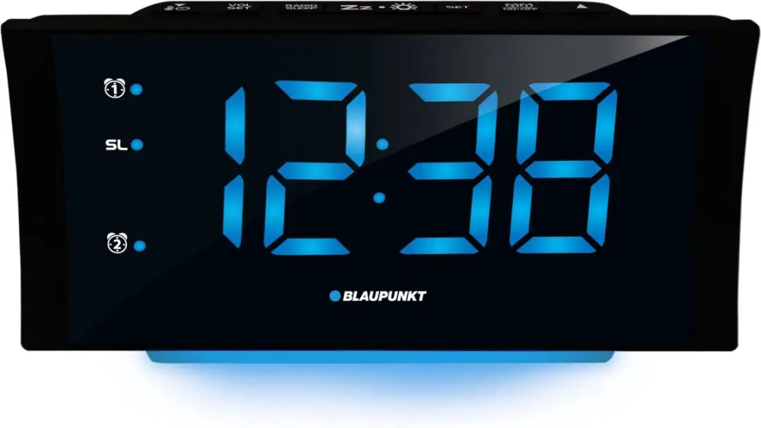Blaupunkt CR80USB Digitale Wekker - Zwart - afbeelding 4 van 4