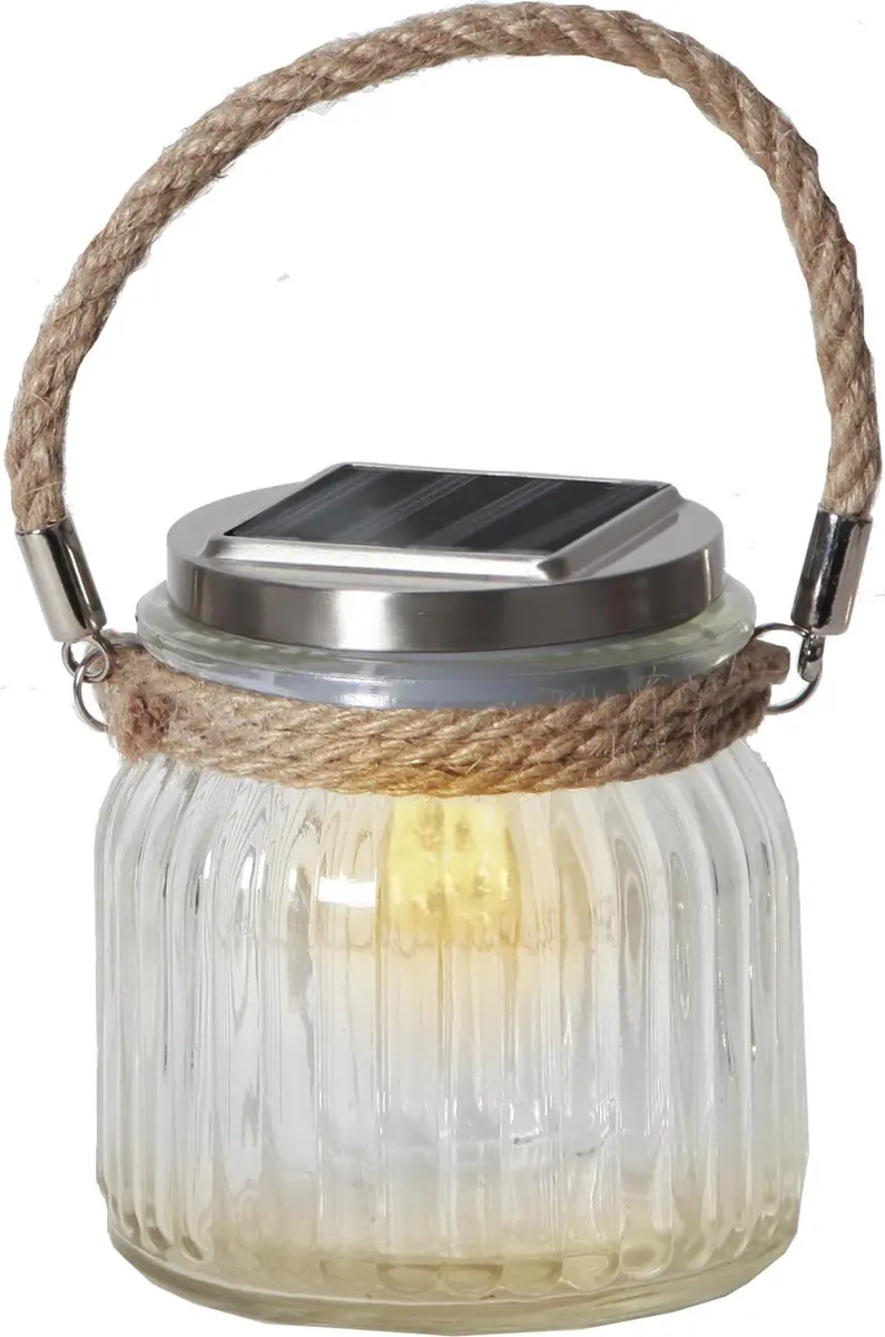 Star Trading Solar Tuinverlichting Jar 12cm