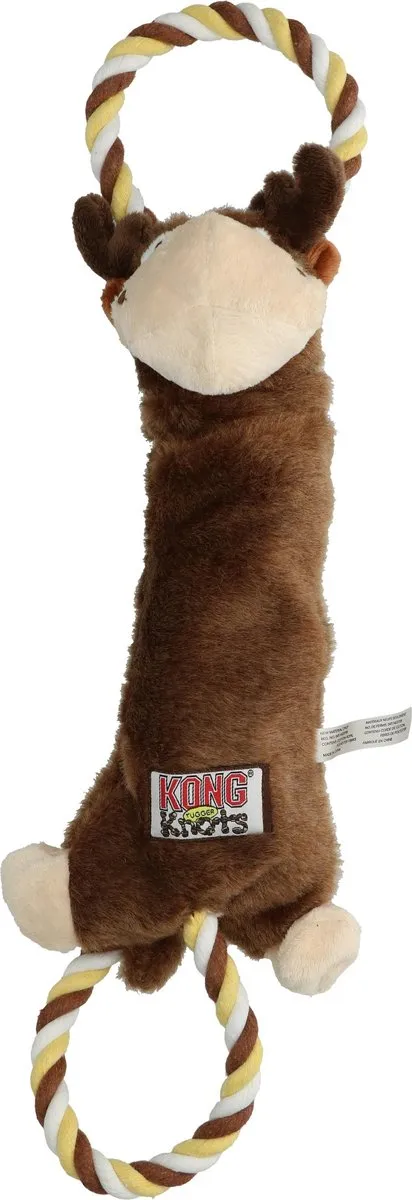 KONG Knots Eland Hondenspeelgoed M - Bruin