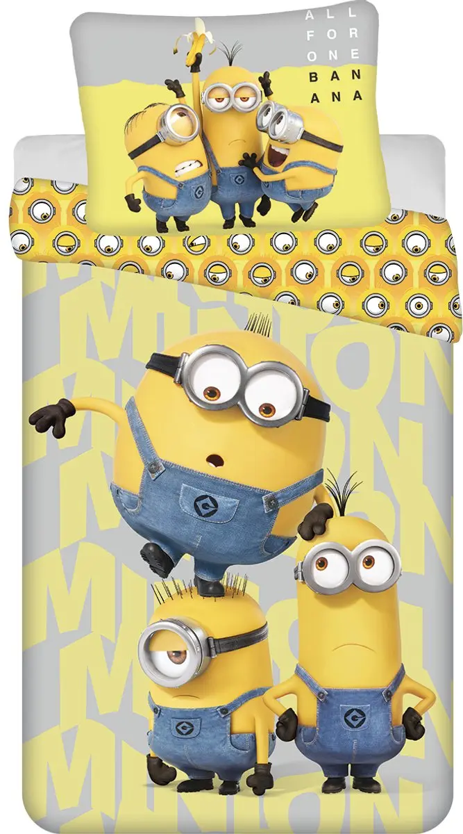 Minions Dekbedovertrek All for One