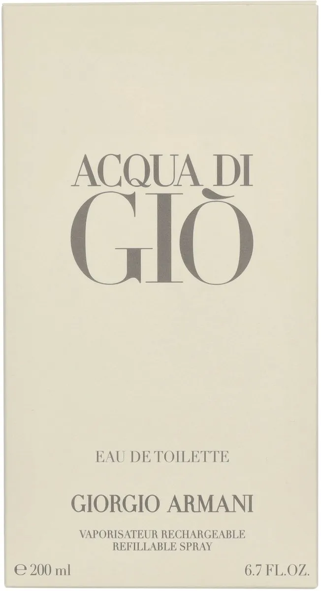 Armani Acqua di Gio Eau de Toilette 200ml