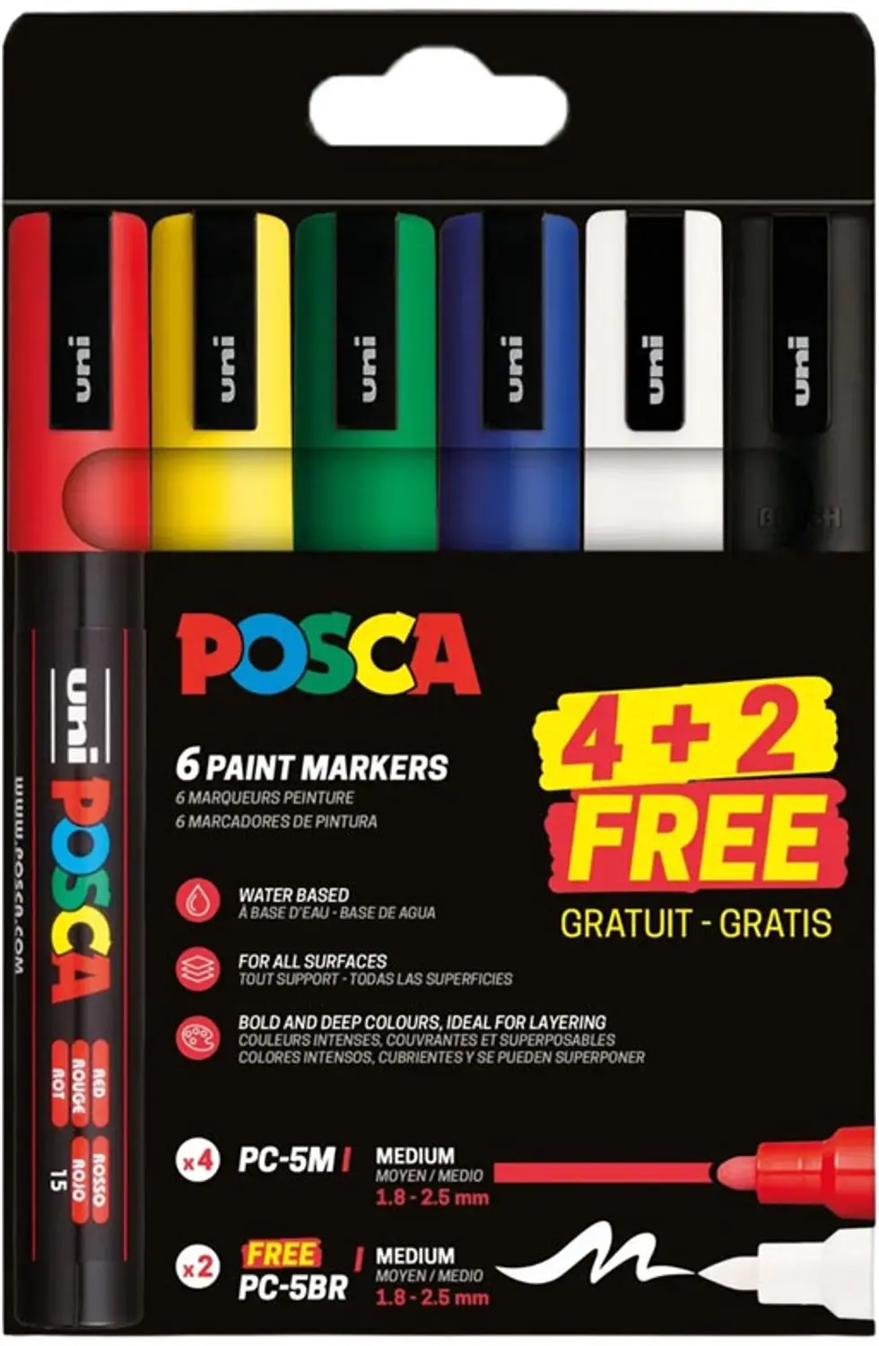 Posca PC5M Markers