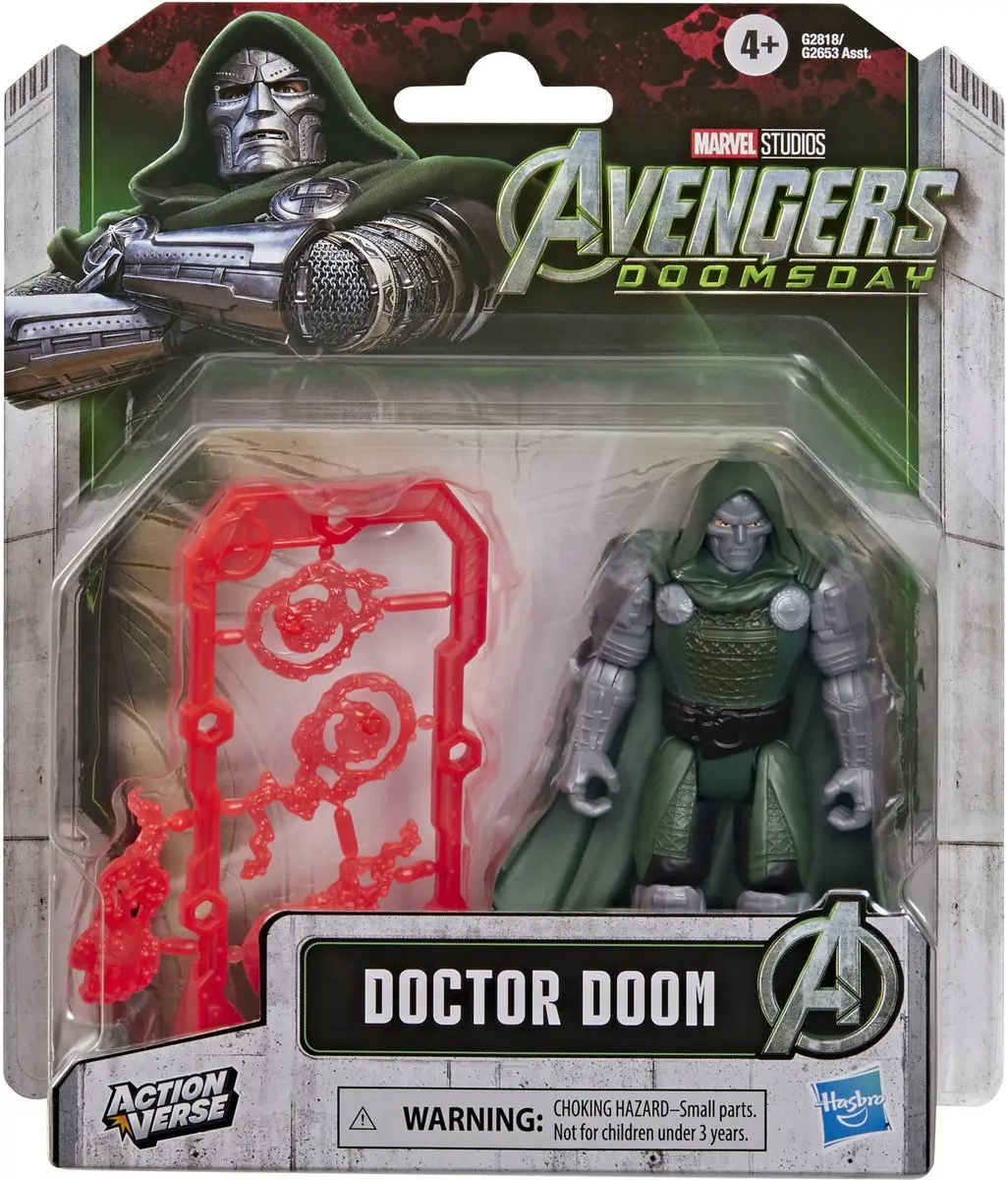 Hasbro Marvel Avengers Doomsday Doctor Doom Actiefiguur 11cm - afbeelding 2 van 6