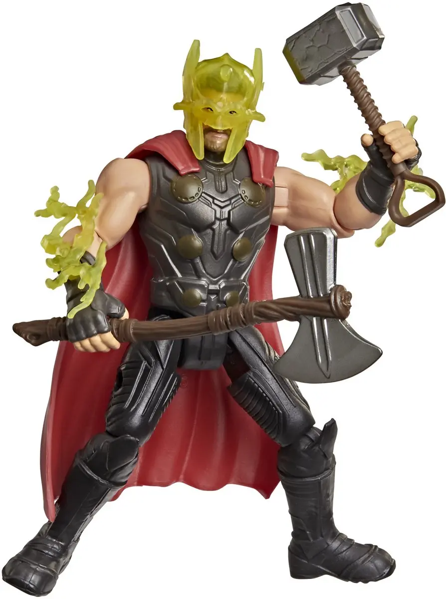 Hasbro Marvel ActionVerse Thor Actiefiguur - 11cm - afbeelding 4 van 6