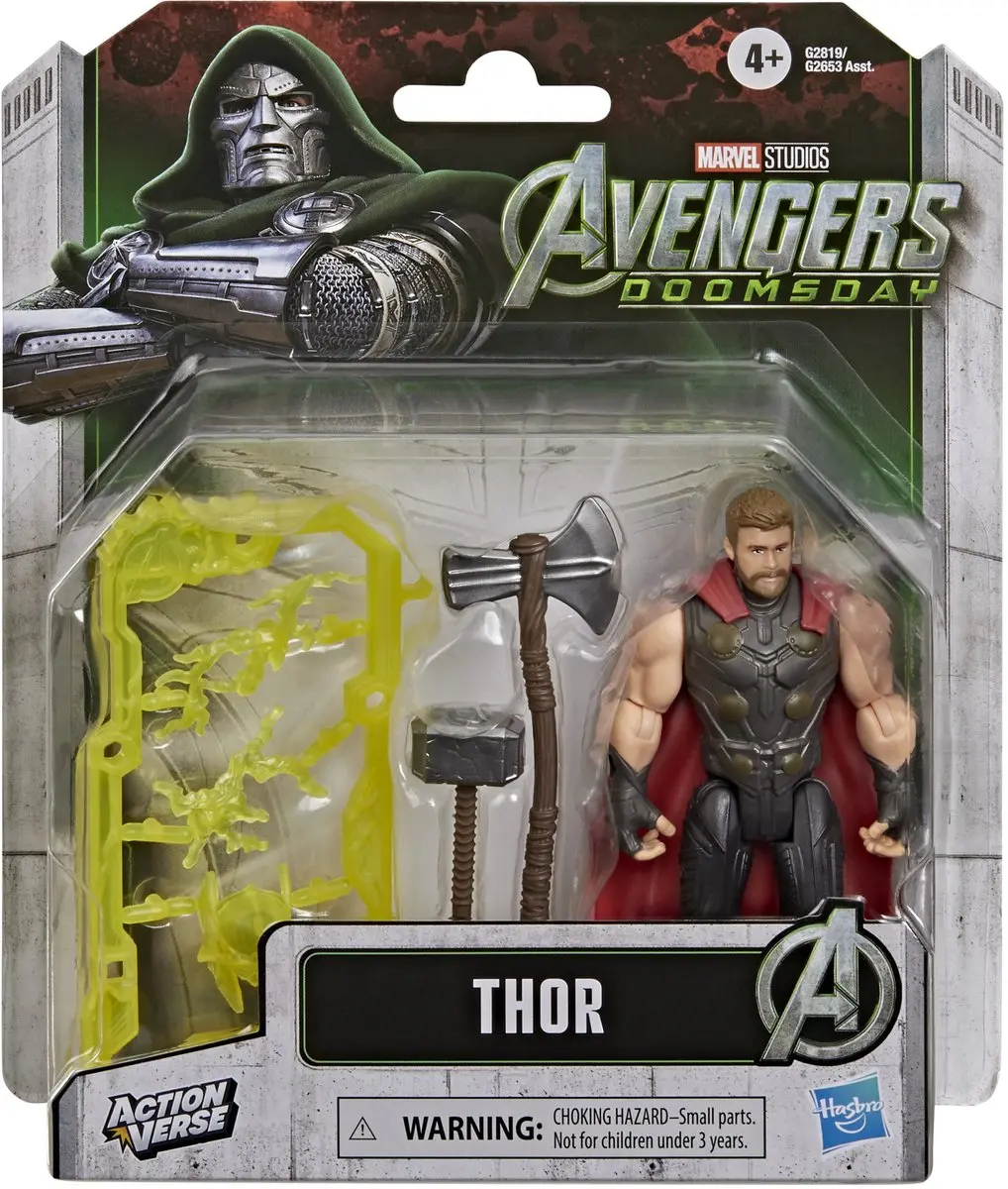Hasbro Marvel ActionVerse Thor Actiefiguur - 11cm - afbeelding 2 van 6