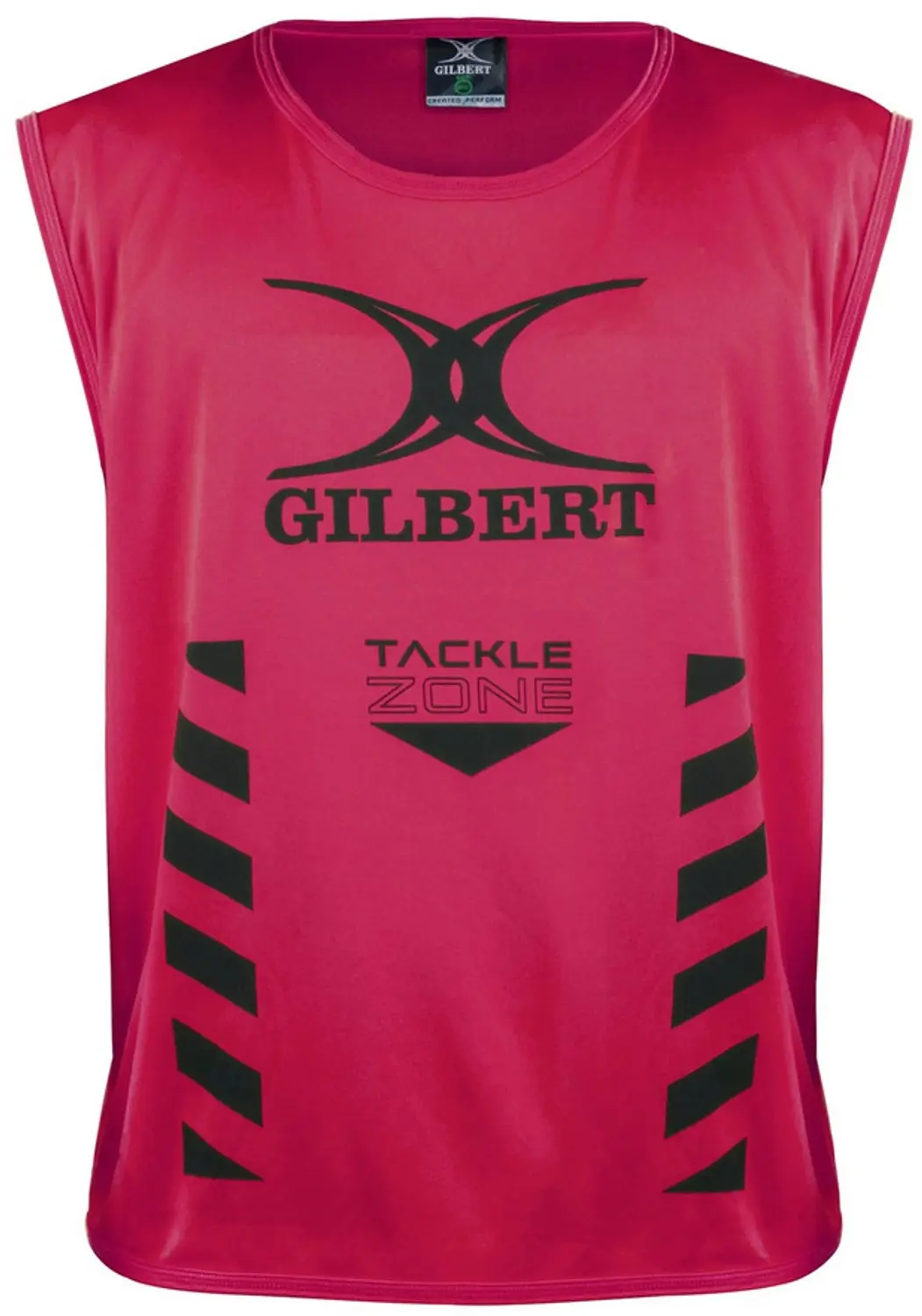 Gilbert rugby bibs rood