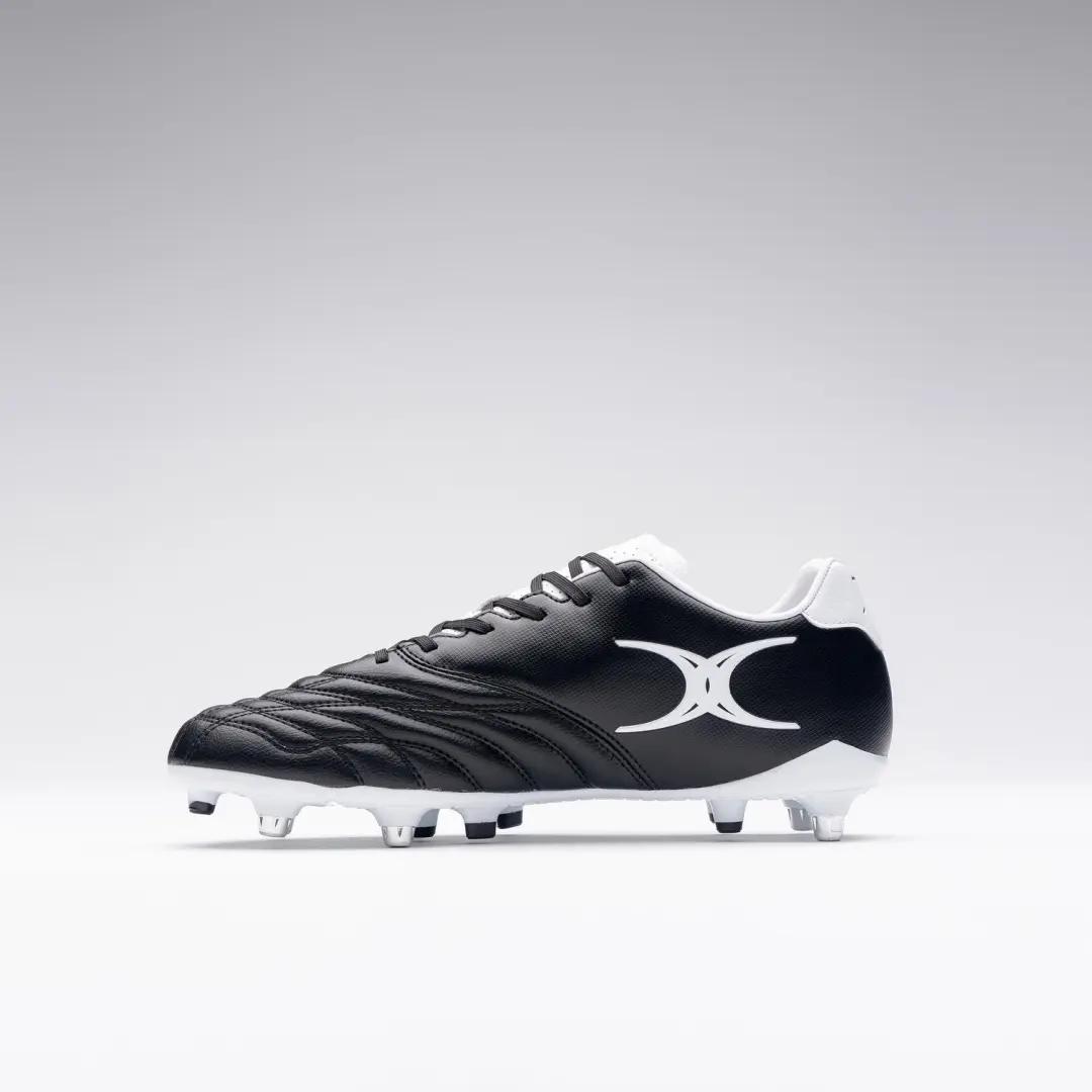 Gilbert Sidestep Icon 6S Rugbyschoenen 46 - Zwart - afbeelding 2 van 3