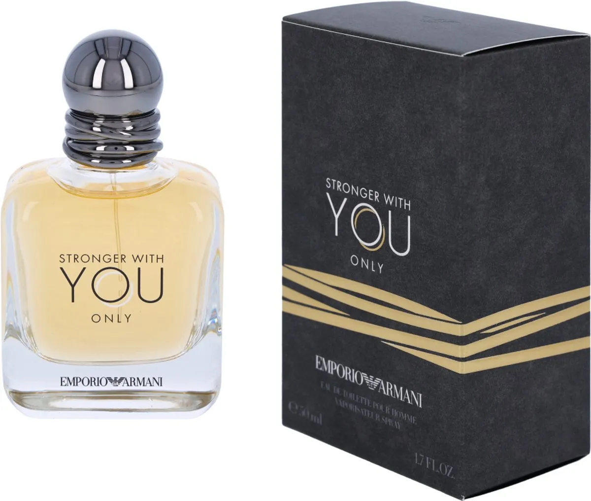Armani Stronger With You Only Herenparfum EDT - 50ml - afbeelding 6 van 6