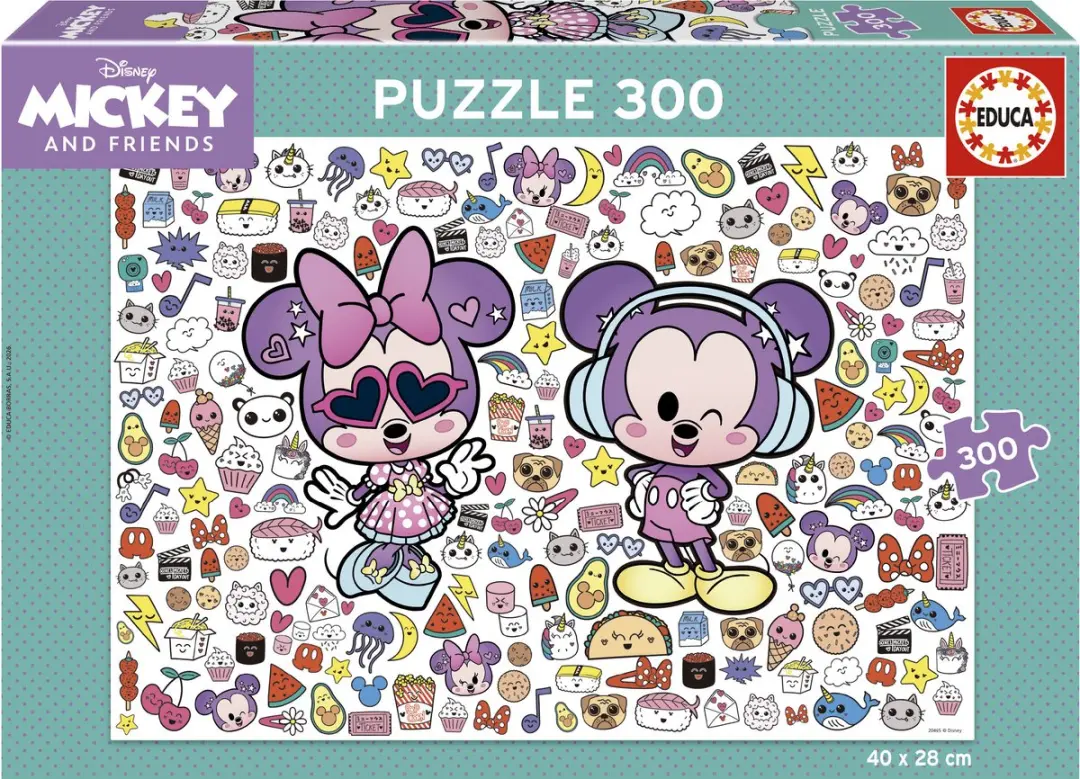 Educa Disney Kawaii Puzzel 300 Stukjes