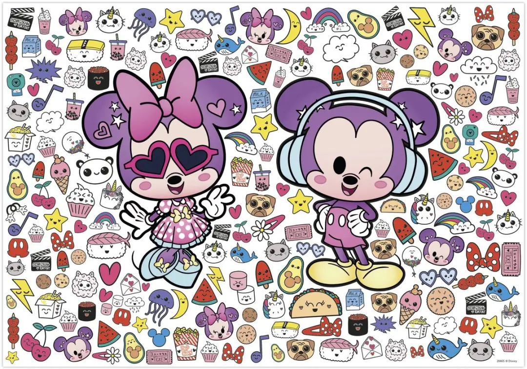 Educa Disney Kawaii Puzzel 300 Stukjes - afbeelding 3 van 6