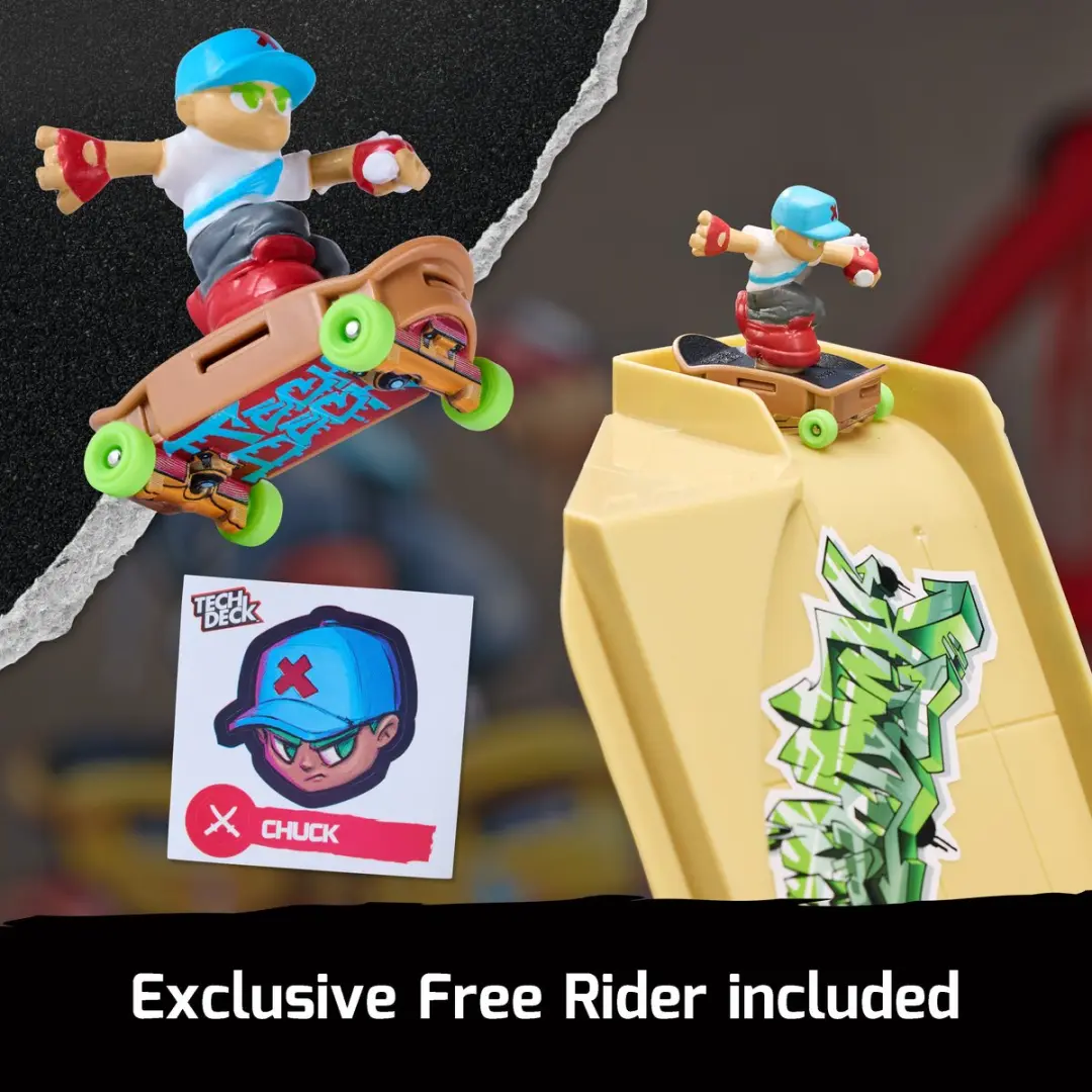 Spin Master Tech Deck Free Riders Extreme Speelset - afbeelding 6 van 6