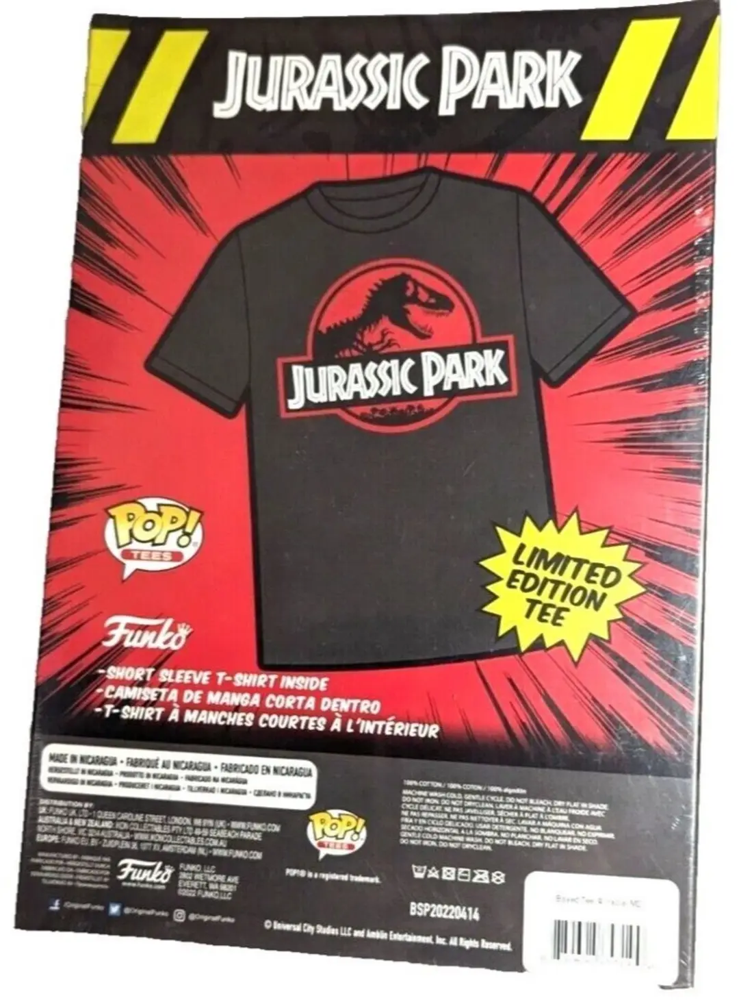 Pop Tees: Jurrasic Park