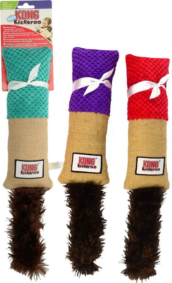 KONG Kickeroo Cuddler Assorti - Blauw