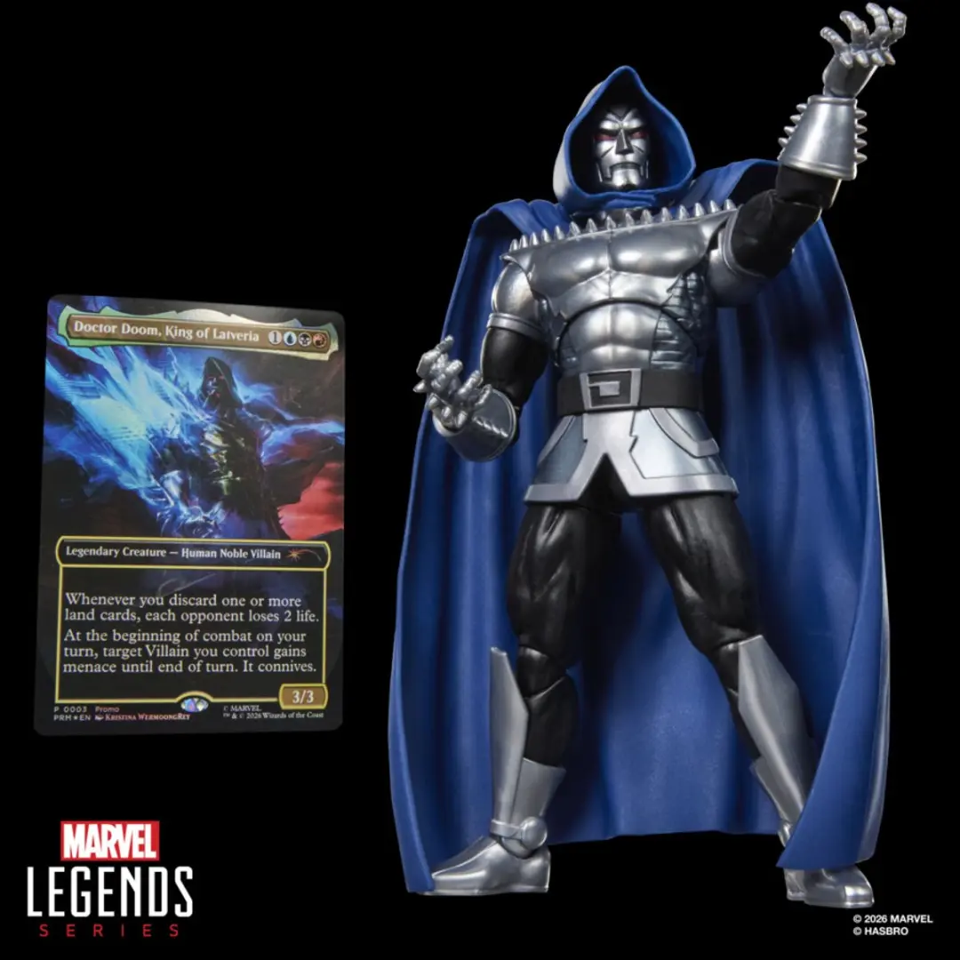 Marvel Legends Doctor Doom 2099 Actiefiguur 15cm - afbeelding 2 van 6