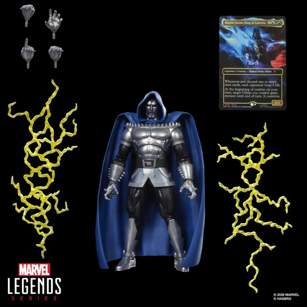 Marvel Legends Doctor Doom 2099 Actiefiguur 15cm - afbeelding 4 van 6