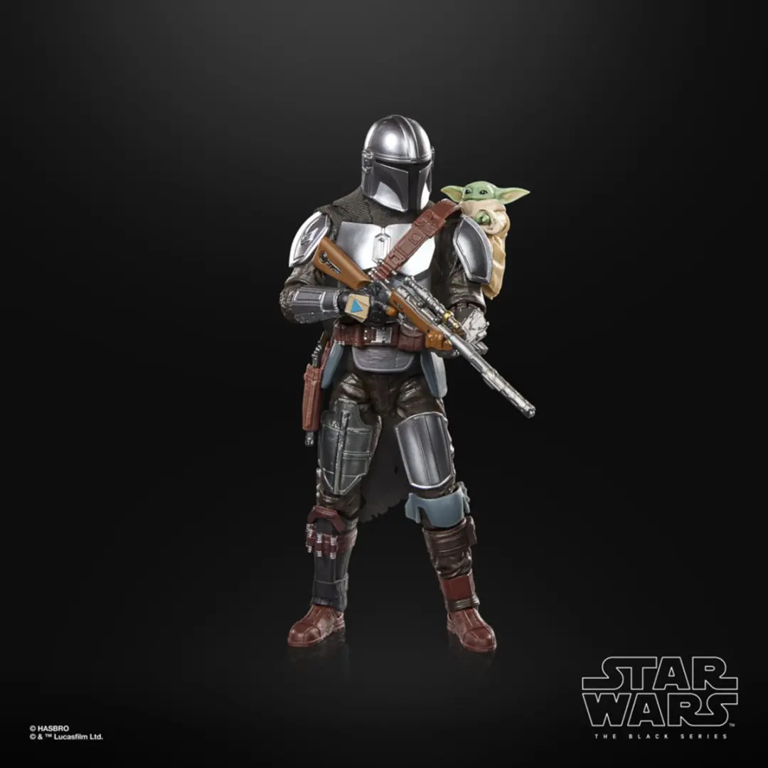 Hasbro Star Wars The Black Series The Mandalorian & Grogu Actiefiguur - afbeelding 5 van 6