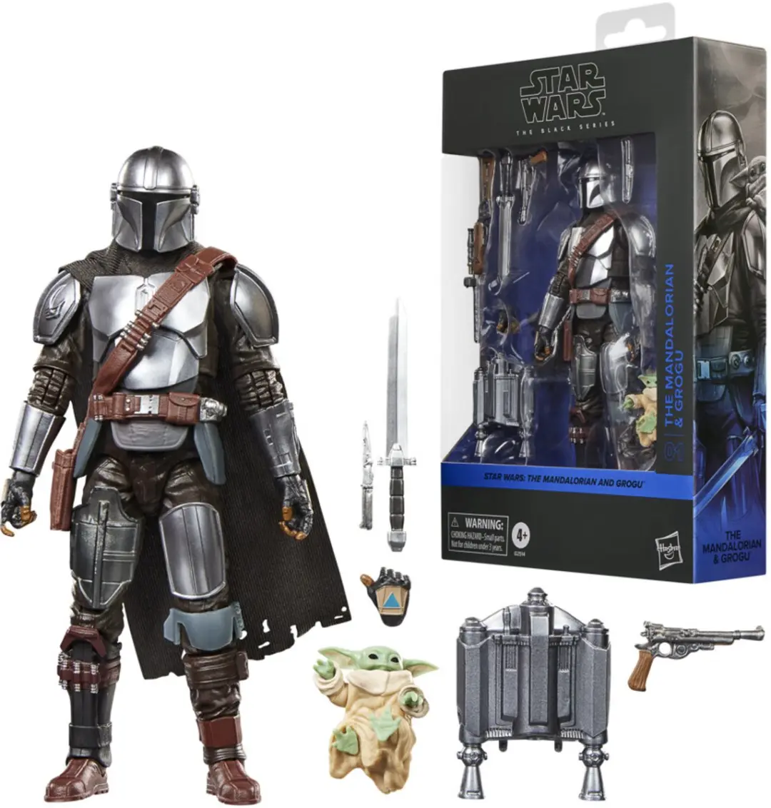 Hasbro Star Wars The Black Series The Mandalorian & Grogu Actiefiguur