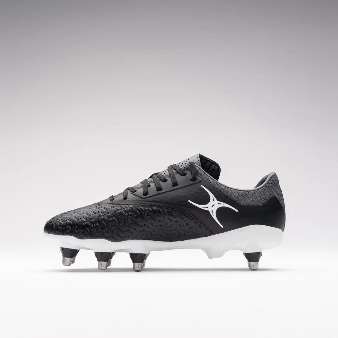 Gilbert Icon Vapour 8S Rugbyschoenen 41 - Zwart - afbeelding 3 van 3