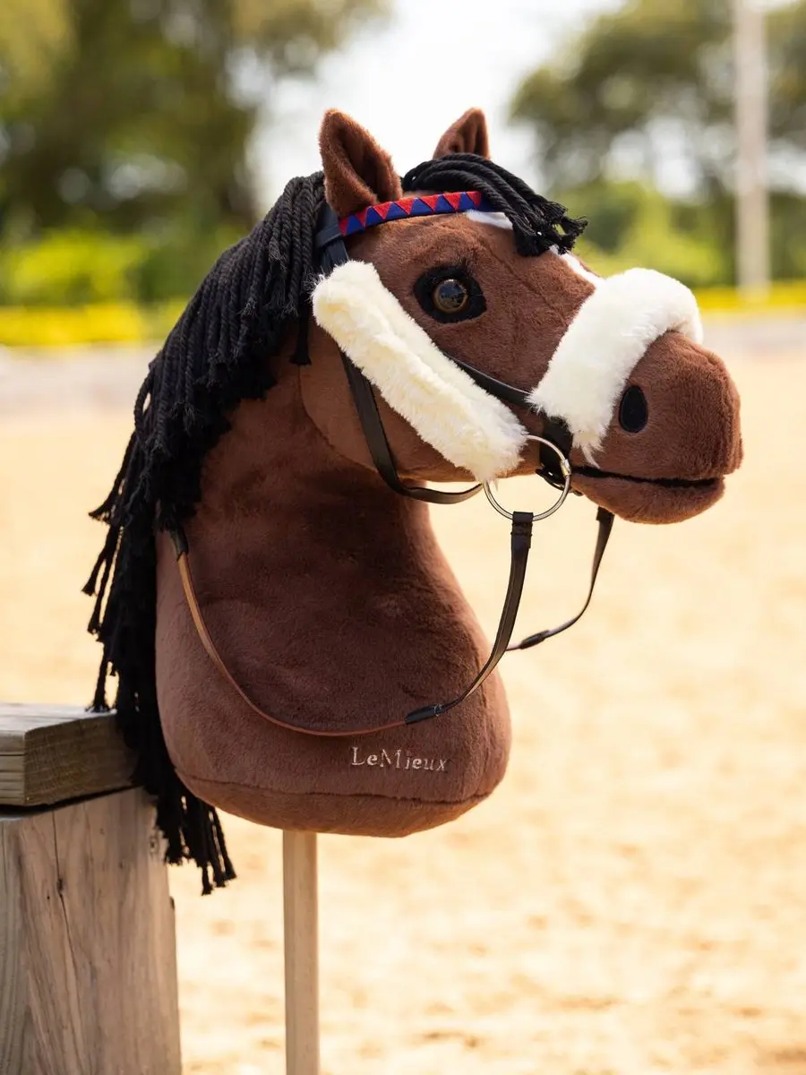 LeMieux Hobby horse One size Chancer (lichtbruin)