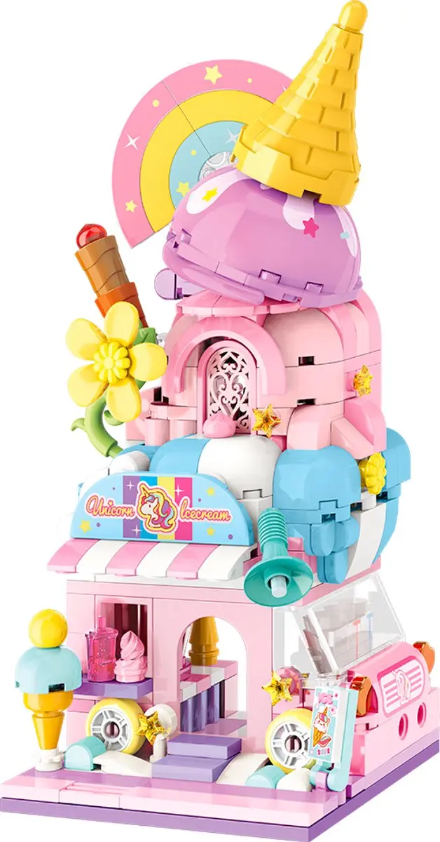 Geronimo Games Keeppley City Corner Unicorn Gelateria