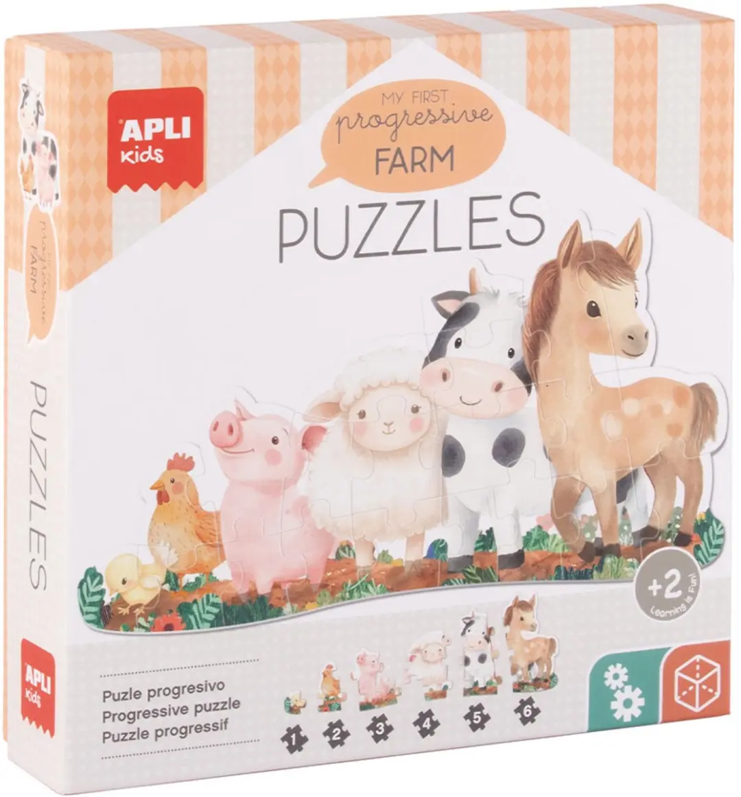 Apli Apli Puzzel Set Mijn Eerste Dino.